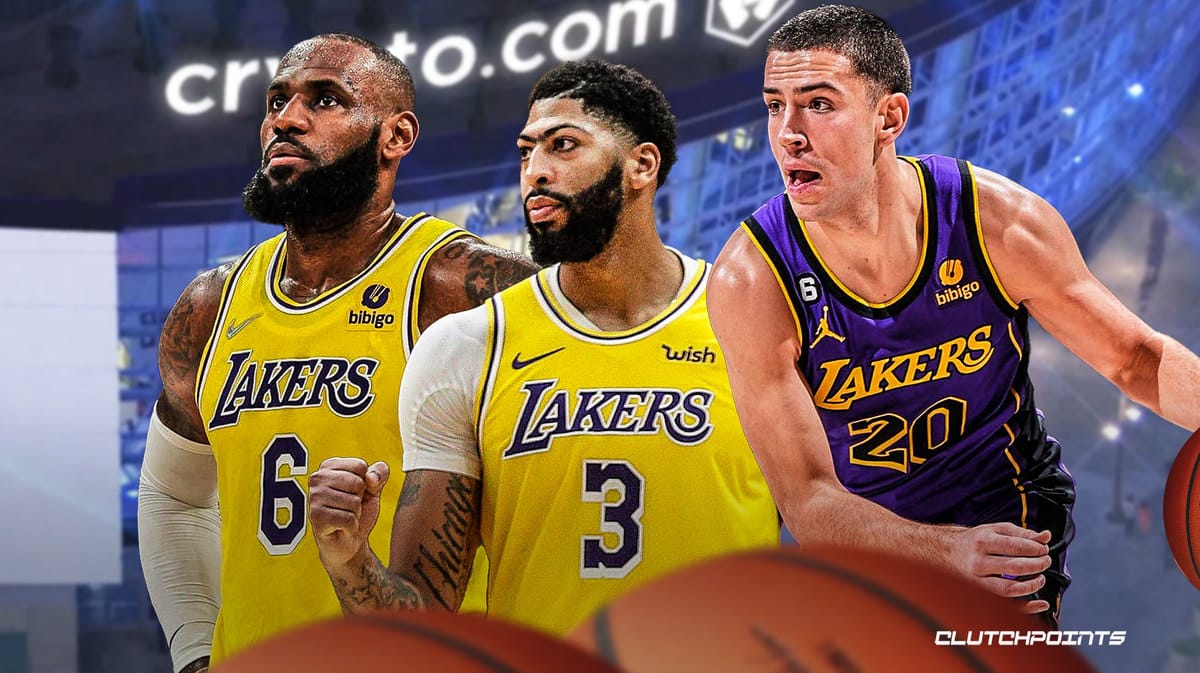 Cole Swider, Los Angeles Lakers, LeBron James, Anthony Davis