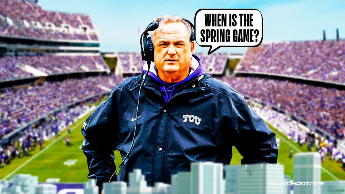 TCU football spring game 2023 Roster, date, time, how to watch
