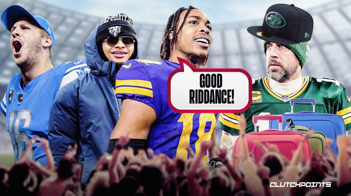 Packers, Aaron Rodgers, Vikings, Lions, Bears, Jared Goff, Justin Fields, Justin Jefferson
