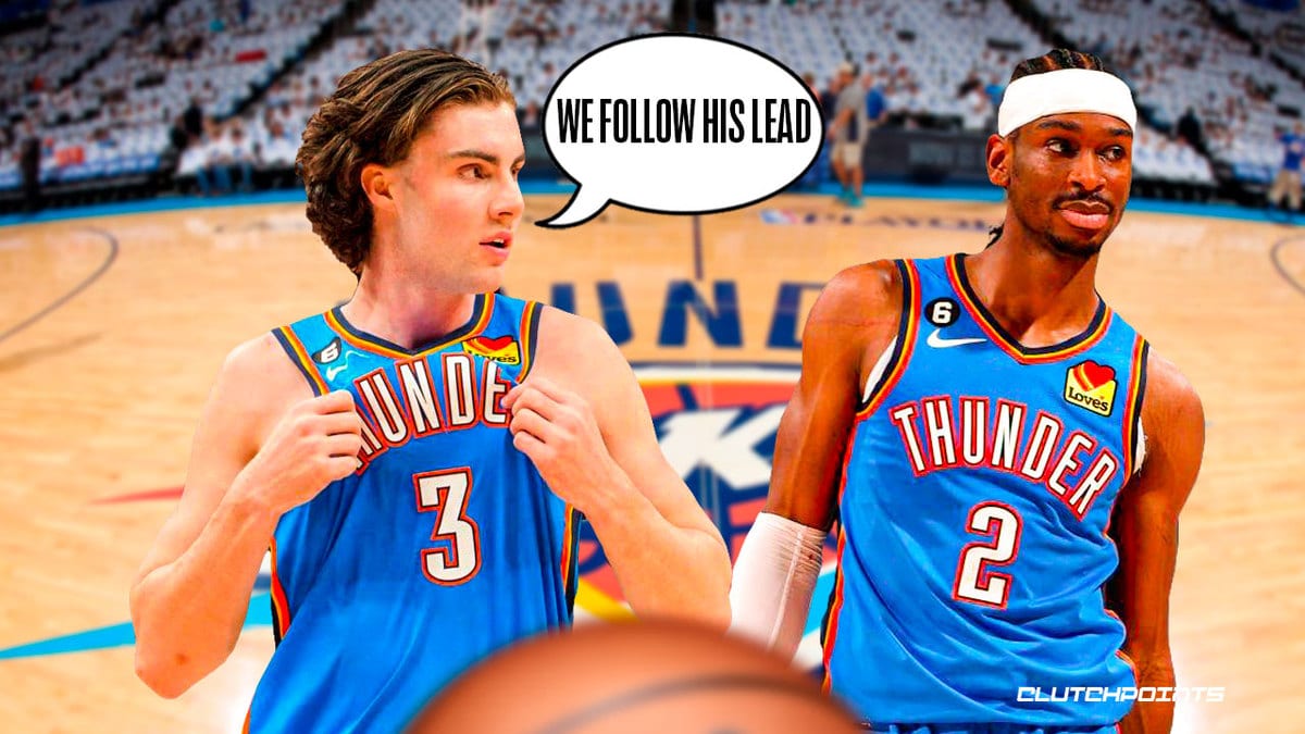 Josh Giddey, Shai Gilgeous-Alexander, Thunder, Pelicans, NBA Playoffs