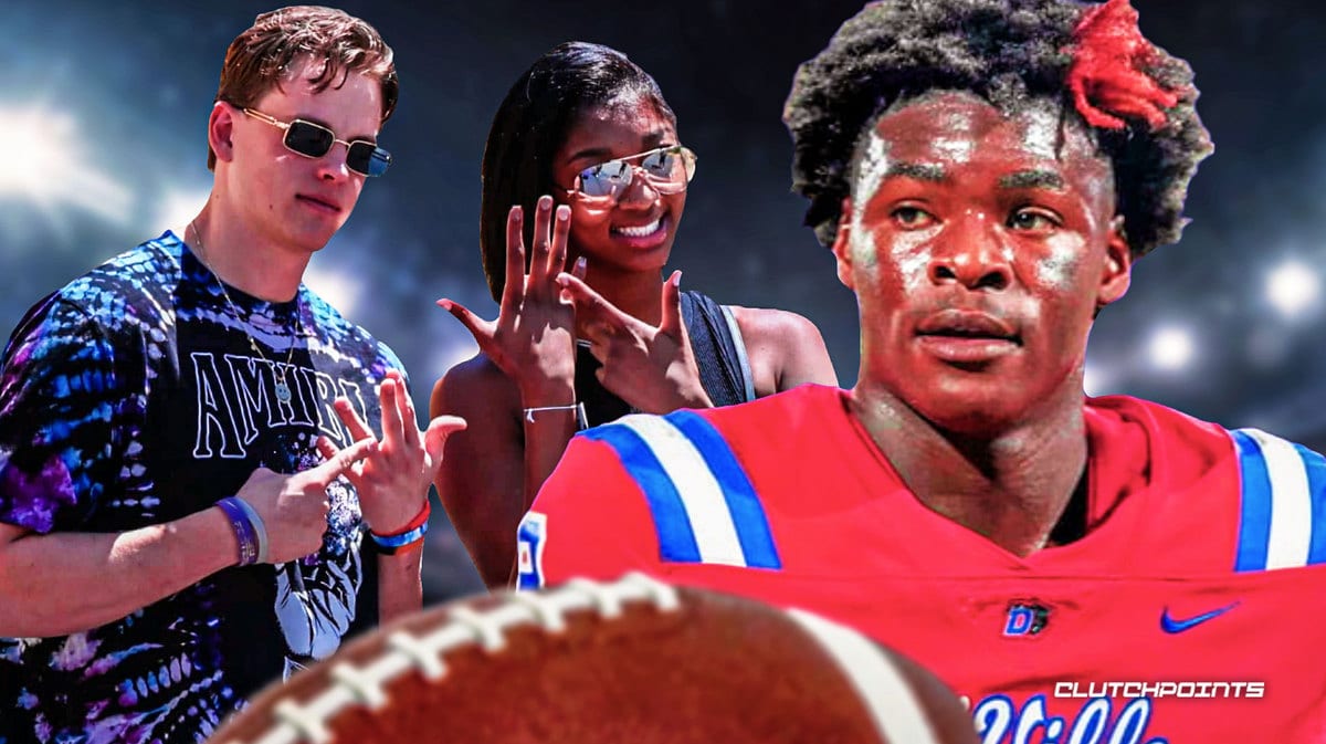 LSU football, Joe Burrow, Angel Reese