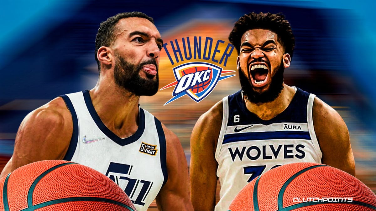 Karl-Anthony Towns, Rudy Gobert, Timberwolves