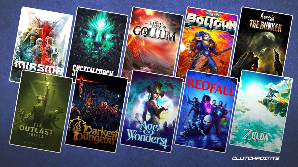 Top 10 New Games of May 2023 The Legend of Zelda Tears of the Kingdom Redfall