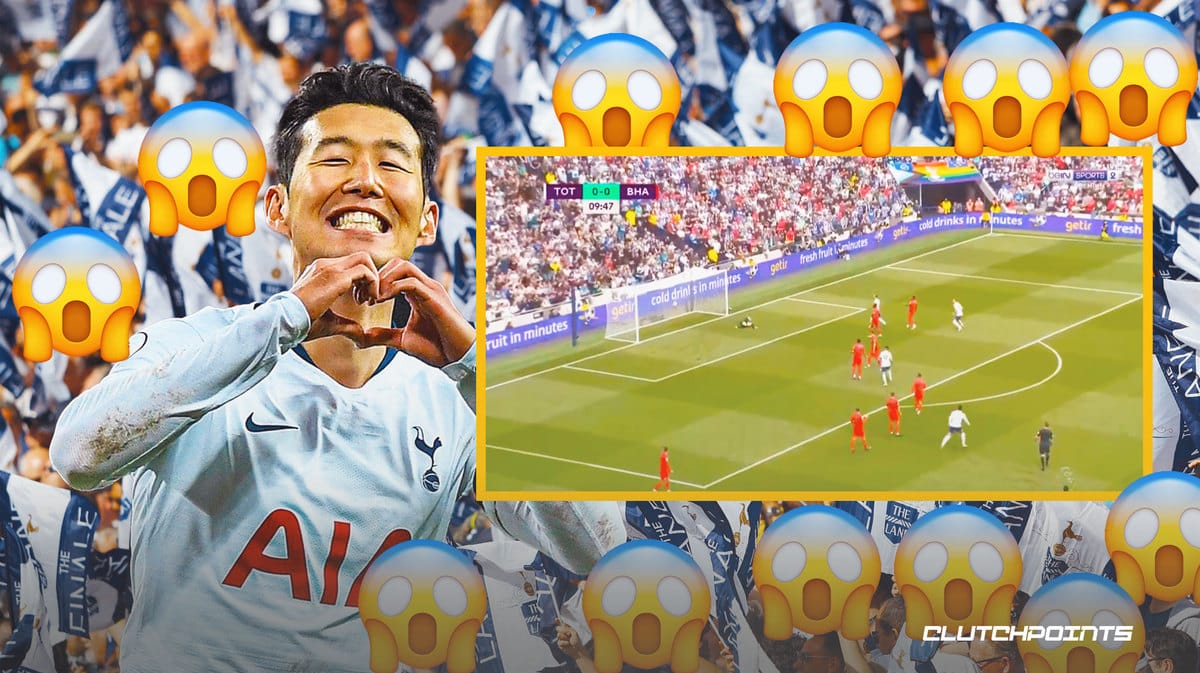 Tottenham, Heung-min Son, Heung-min Son goal, Brighton