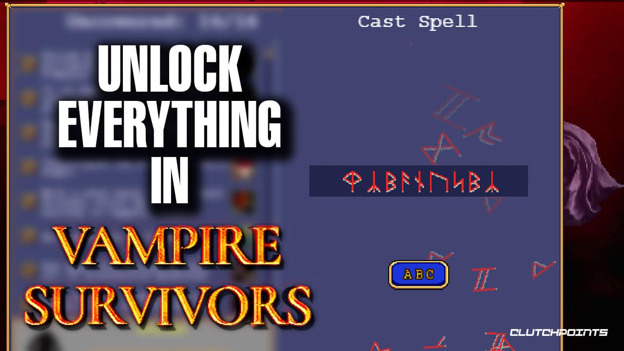 Vampire Survivors: How to unlock Gyorunton