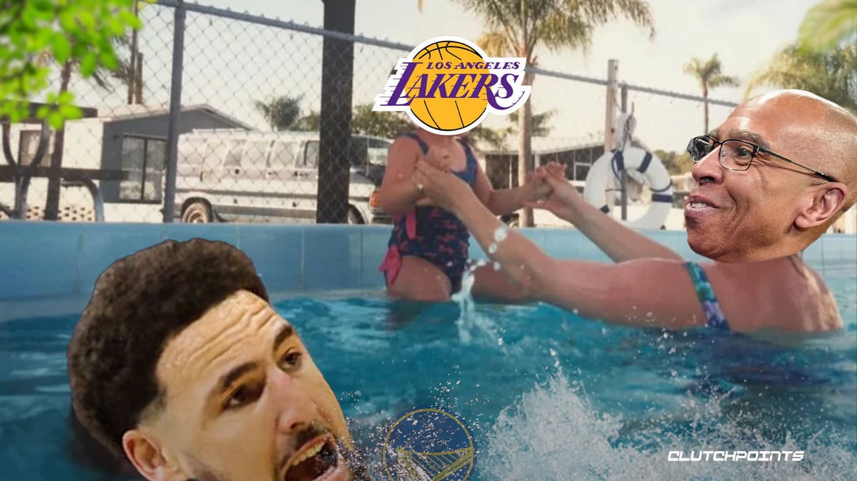 Klay Thompson Mychal Warriors Lakers