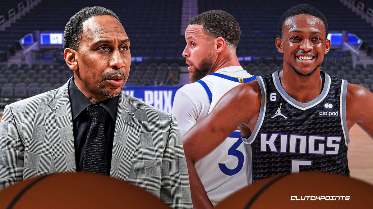 Stephen A. Smith, Stephen Curry, De'Aaron Fox, Warriors, Kings