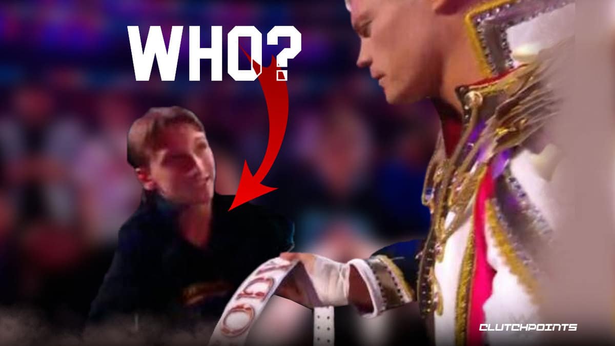 Who was the kid with Cody at the WrestleMania Mania Event