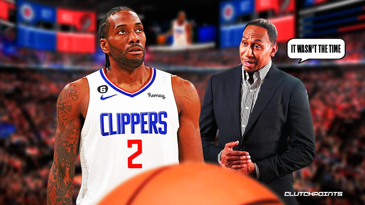 Kawhi Leonard, Stephen A. Smith, Clippers