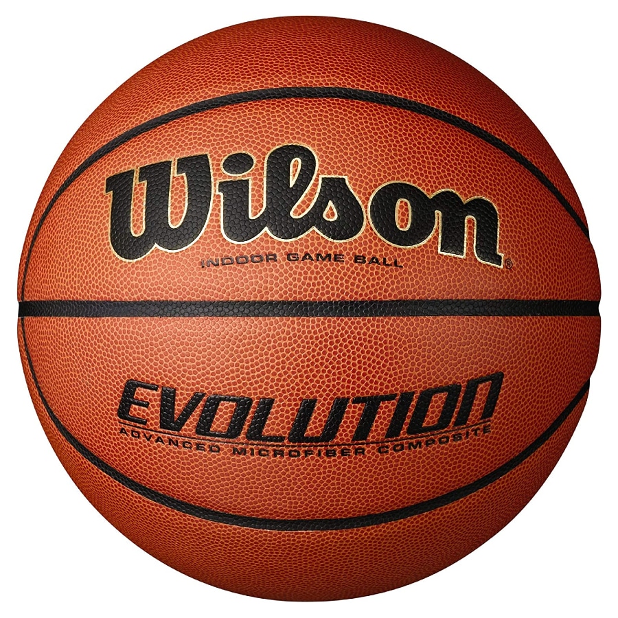 Wilson evolution game ball on a white background.