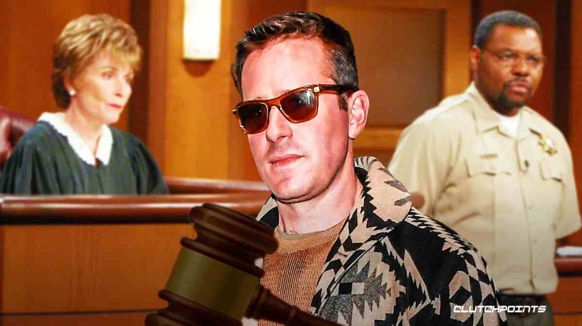 Armie Hammer, Sexual assault claims, courtroom