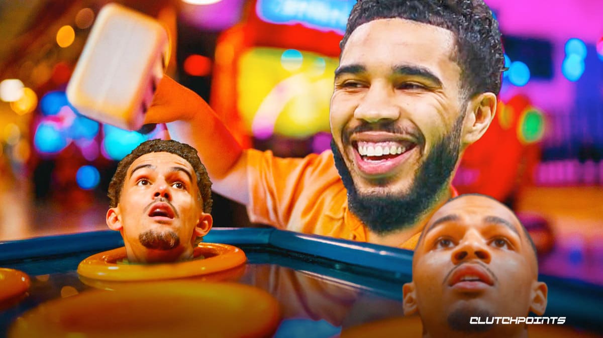 Celtics Jayson Tatum Trae Young Dejounte Murray Hawks
