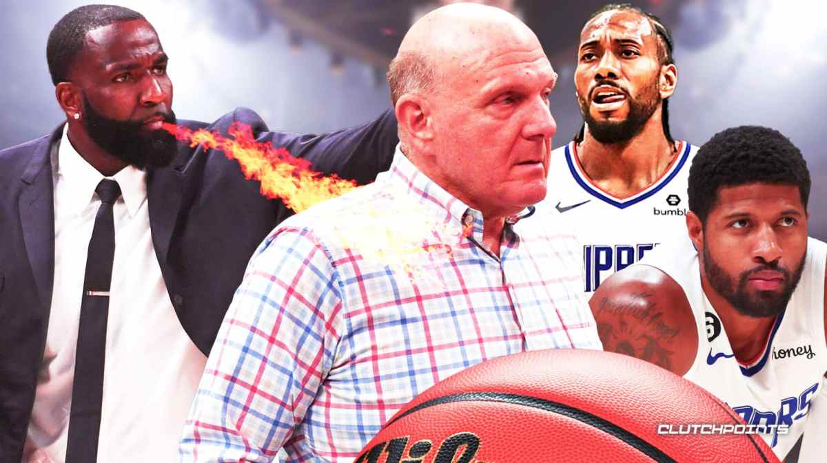 clippers, kawhi leonard, paul george, steve ballmer, kendrick perkins