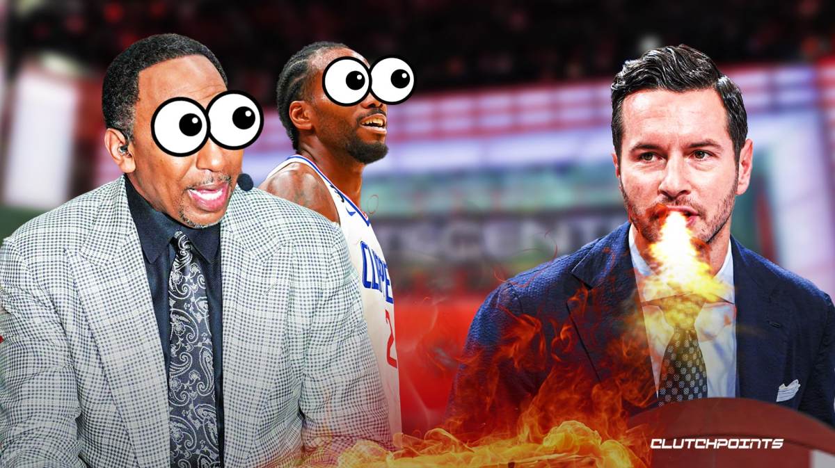 JJ Redick, Stephen A. Smith, Kawhi Leonard, Clippers