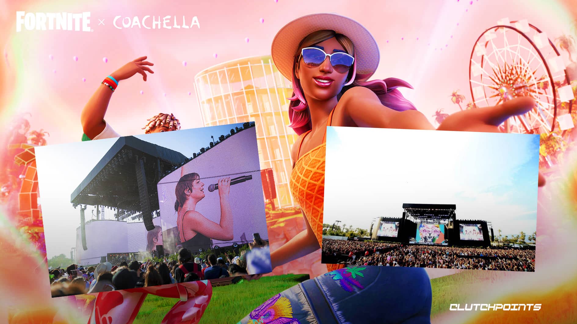 Fortnite anuncia parceria com festival de música Coachella