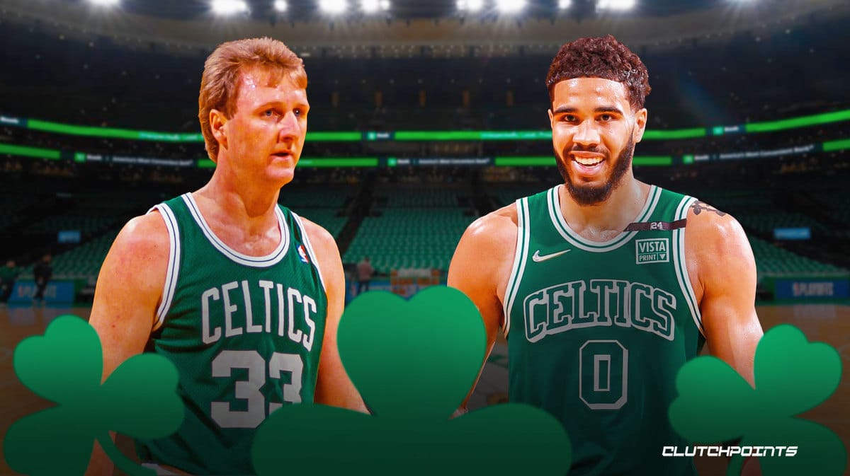 Larry Bird Jayson Tatum Celtics