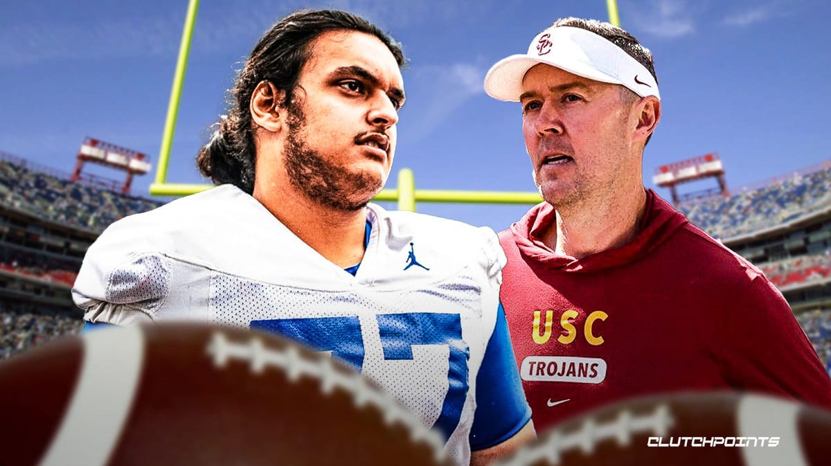 Ethan White, Lincoln Riley, USC football
