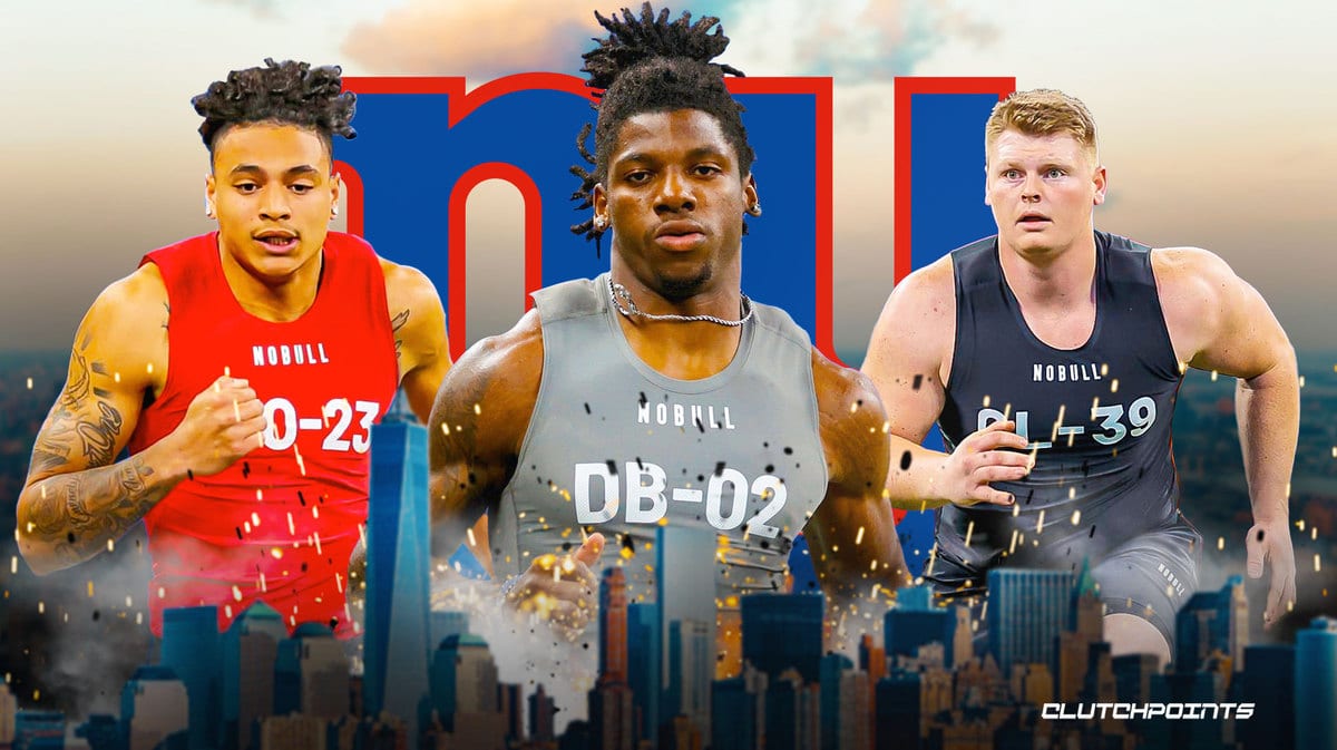 Giants, NFL Draft, John Michael Schmitz, Jalin Hyatt, Deonte Banks