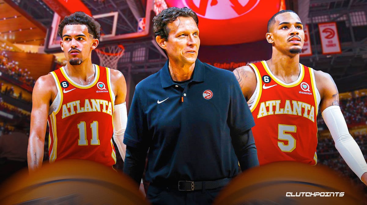 Trae Young, Dejounte Murray, Atlanta Hawks, NBA Playoffs