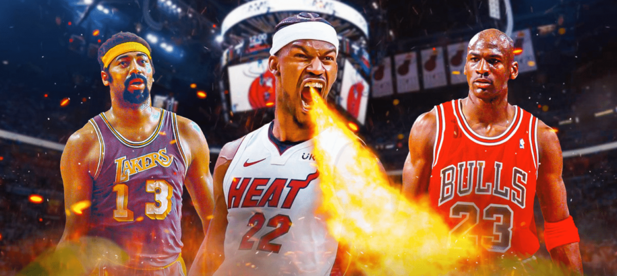 Jimmy Butler, Miami Heat, NBA Playoffs, Michael Jordan, Wilt Chamberlain