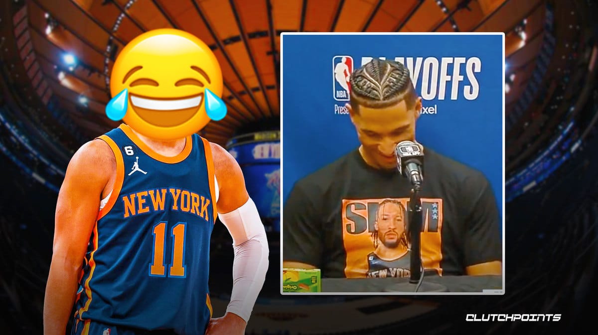 Knicks: Jalen Brunson's Perfect Reaction To Josh Hart Rocking Shirt ...