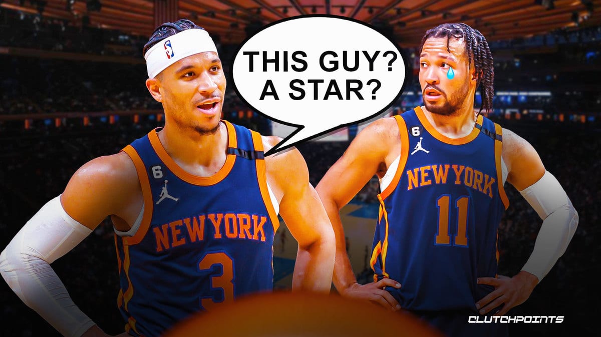 Watch Jalen Brunson's incredible reaction to Knicks' Josh Hart