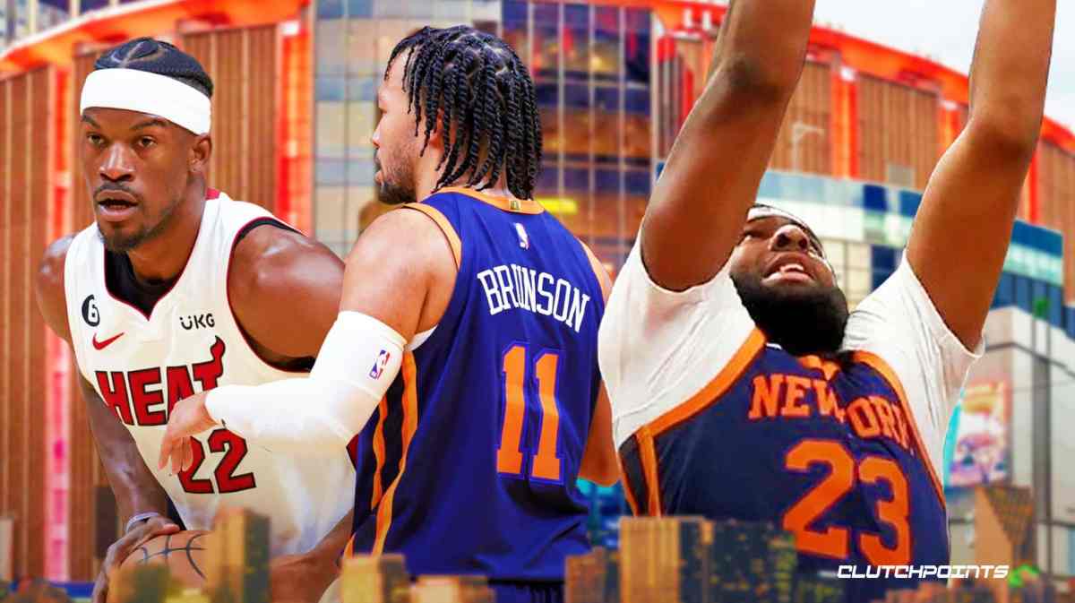 Jalen Brunson, Jimmy Butler, New York Knicks, Miami Heat, NBA Playoffs