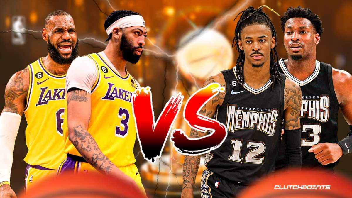 lakers, 2023 nba playoffs, grizzlies, lakers grizzlies, lakers 2023 nba playoffs