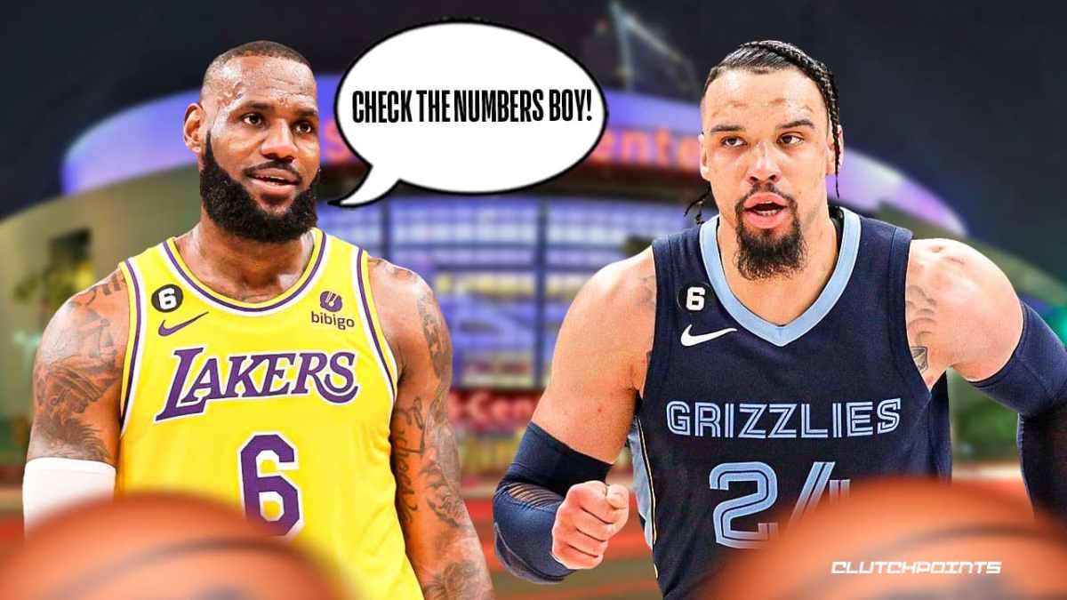 lakers, grizzlies, lebron james, dillon brooks, lebron james dillon brooks