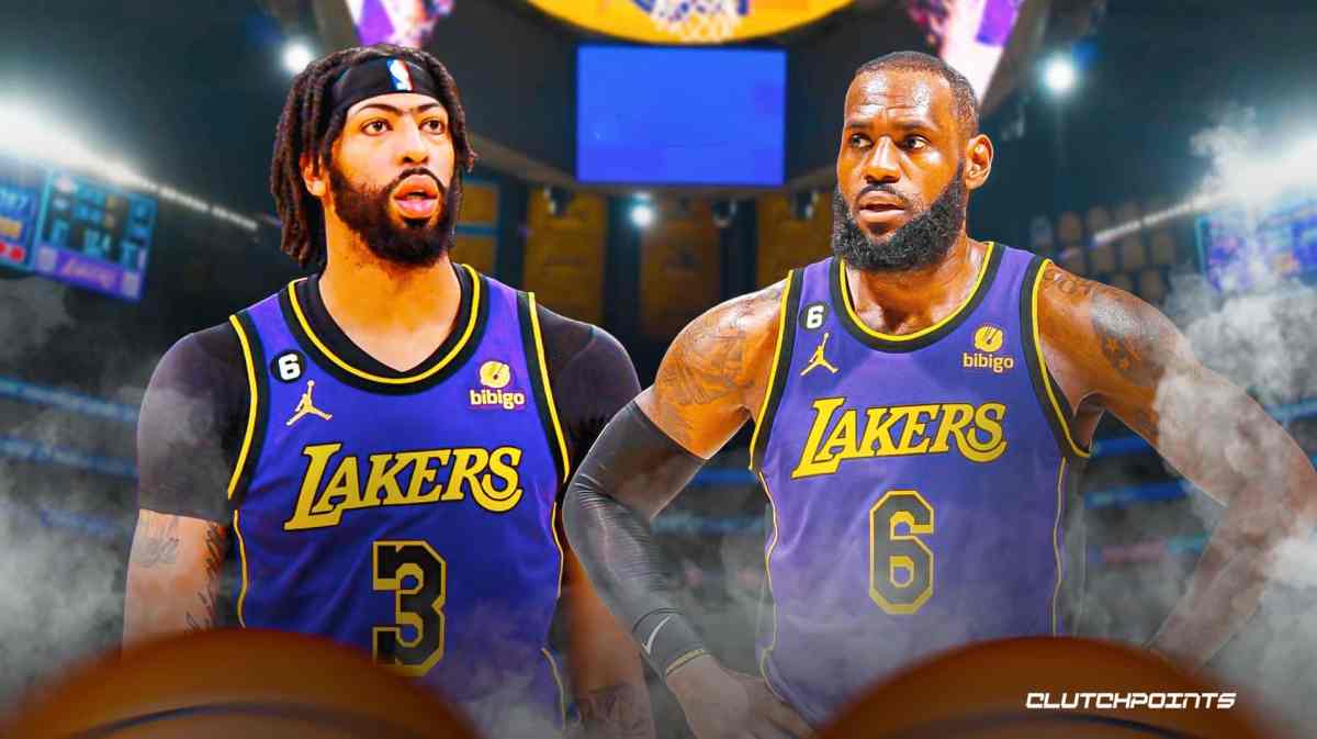 Anthony Davis, LeBron James, Los Angeles Lakers