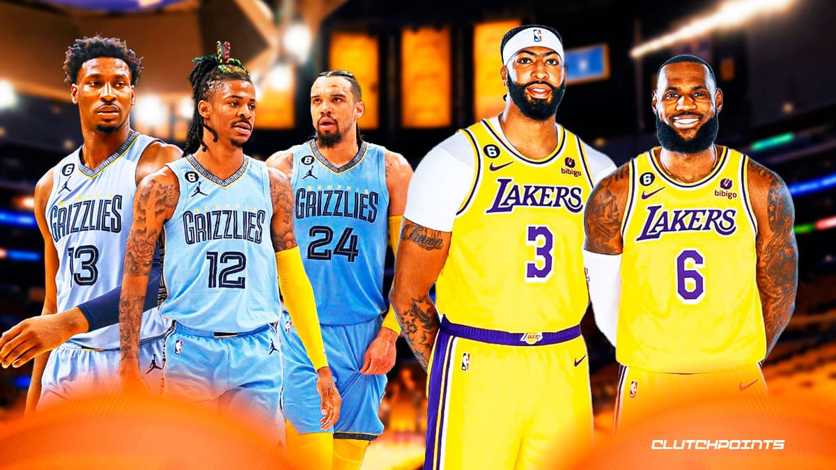 lebron james anthony davis dillon brooks jaren jackson jr ja morant lakers grizzlies