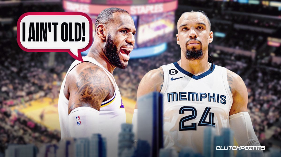 Lakers LeBron James not playing 'old' vs Grizzlies' Dillon Brooks