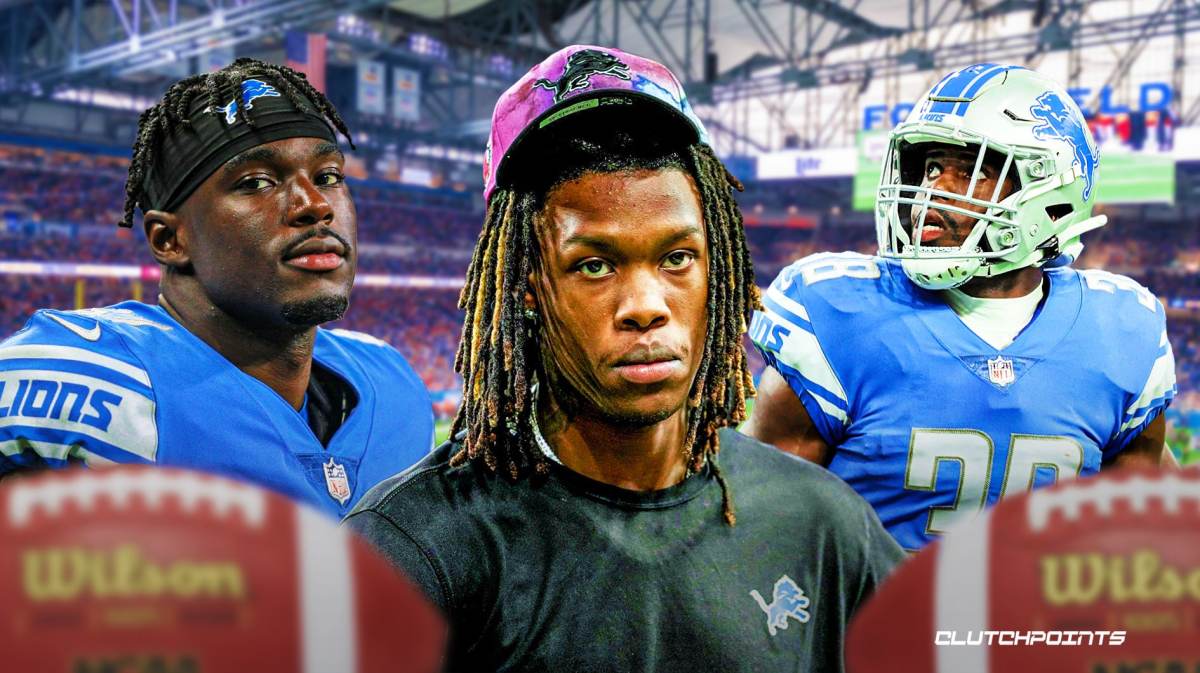 Lions gambling Jameson Williams Quintez Cephus CJ Moore