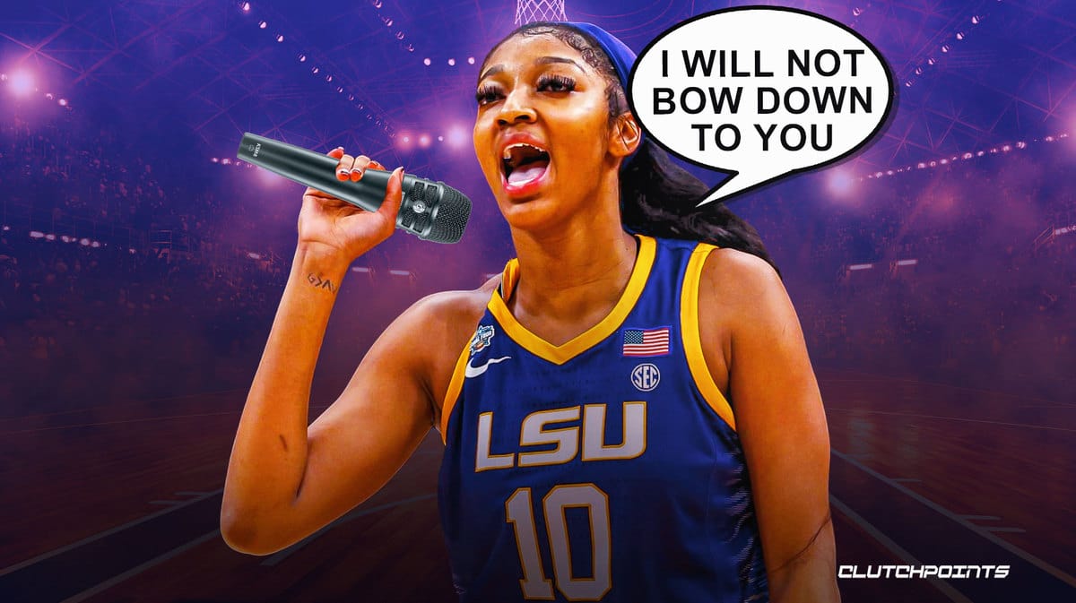 Lsu S Angel Reese Defends Taunting Of Iowa Caitlin Clark