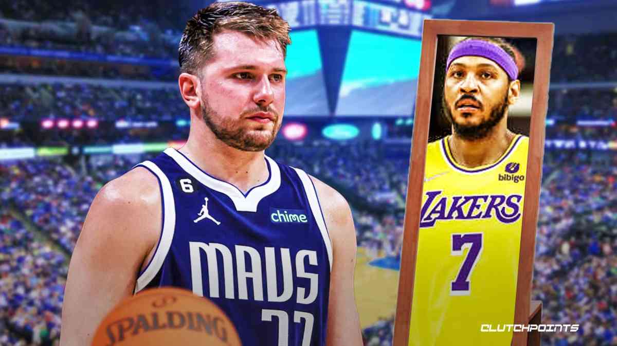 Luka Doncic, Carmelo Anthony, Dallas Mavericks