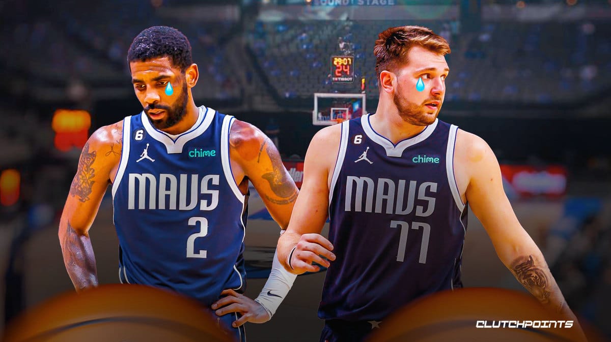 Luka Doncic, Kyrie Irving, Mavs, Spurs