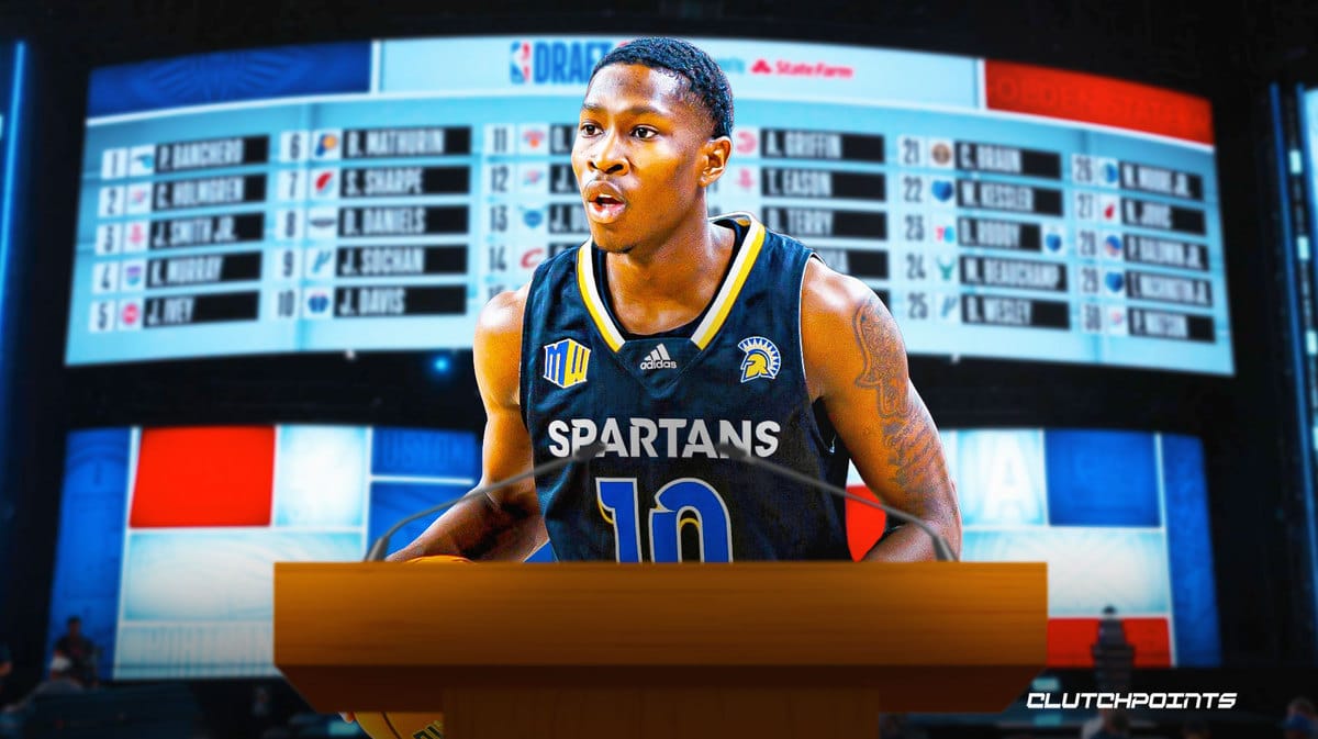 NBA Draft, Omari Moore, San Jose State basketball