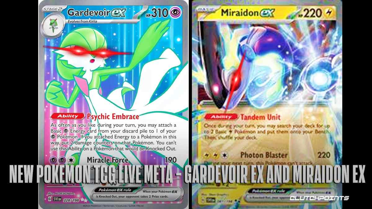 New Pokemon TCG Meta - Gardevoir EX and Miraidon EX