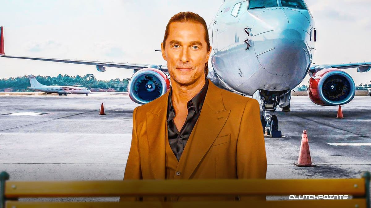 Matthew McConaughey Lufthansa Flight Kelly Ripa