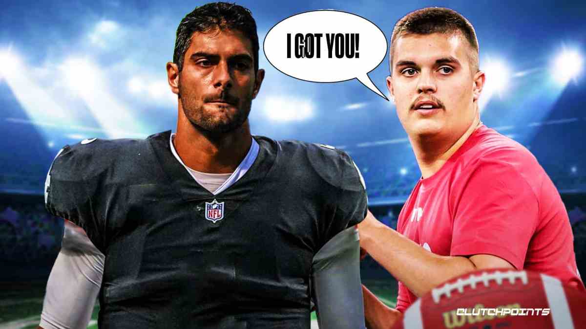 Jimmy Garoppolo, Aidan O'Connell, Raiders, NFL Draft