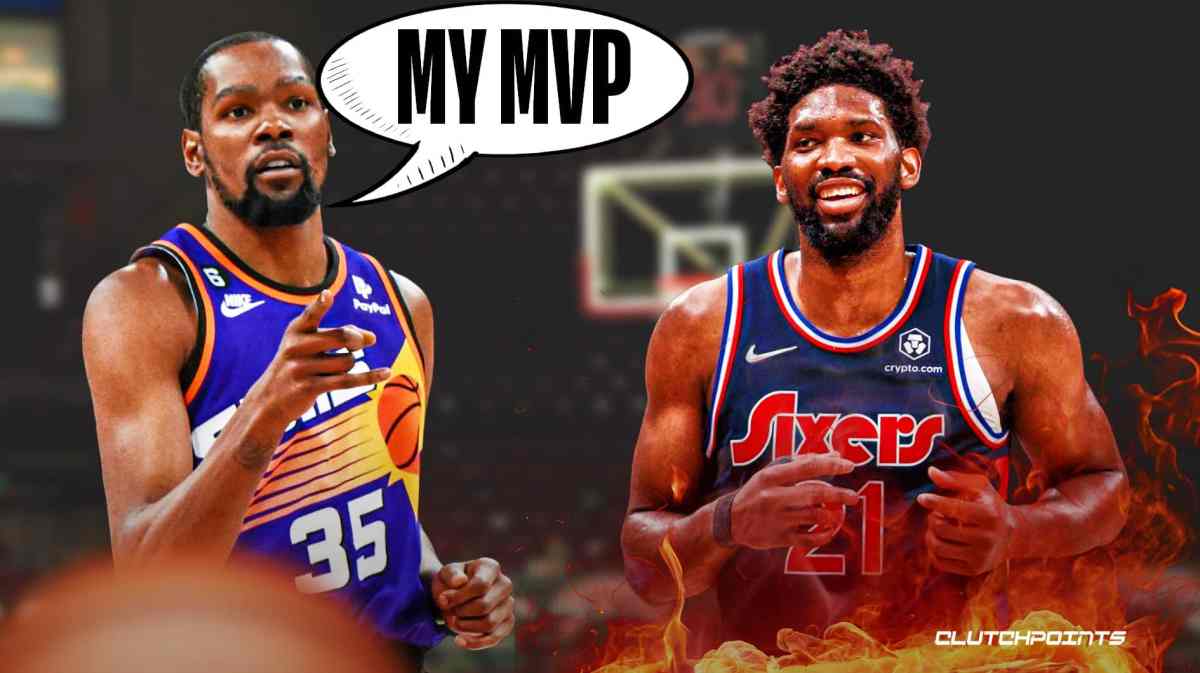 Joel Embiid, Kevin Durant, Philadelphia 76ers, NBA MVP