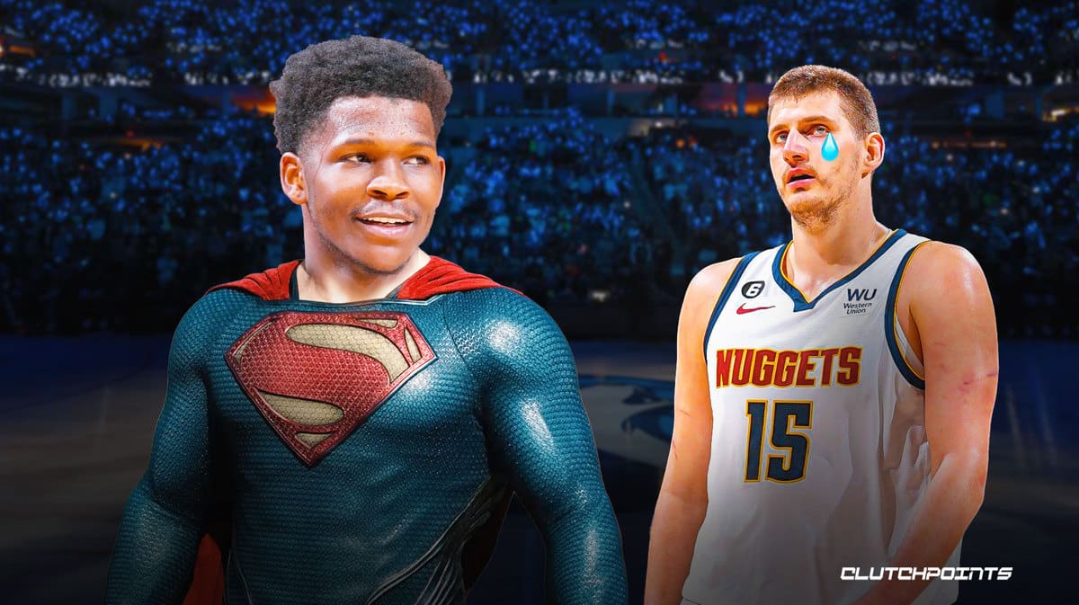 Anthony Edwards, Nikola Jokic, Denver Nuggets, Minnesota Timberwolves, NBA Playoffs