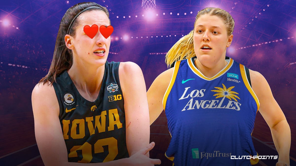 Caitlin Clark reacts to Sparks picking Iowa teammate Monika Czinano in