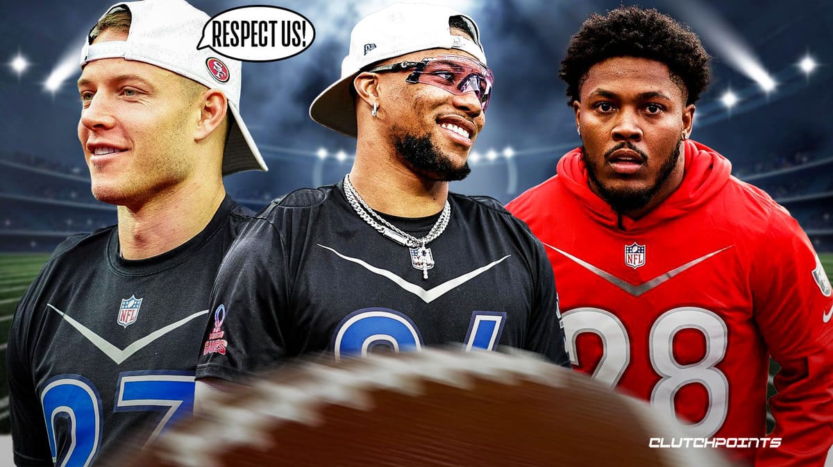 49ers, Christian McCaffrey, Derrick Henry, Saquon Barkley, Josh Jacobs