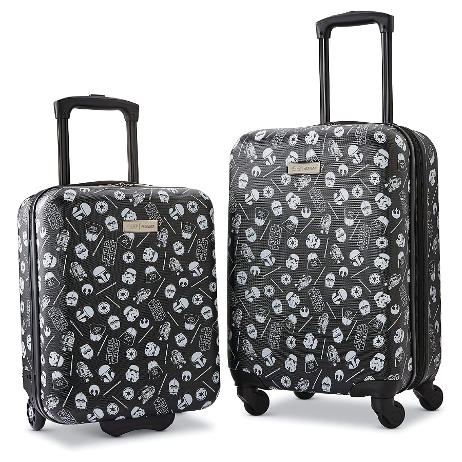AMERICAN TOURISTER Star Wars Hardside Spinner Wheel Luggage, 2-Piece Set on a white background.