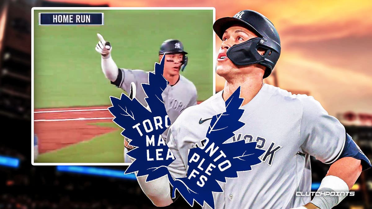 Aaron Judge, Yankees, Maple Leafs, Blue Jays