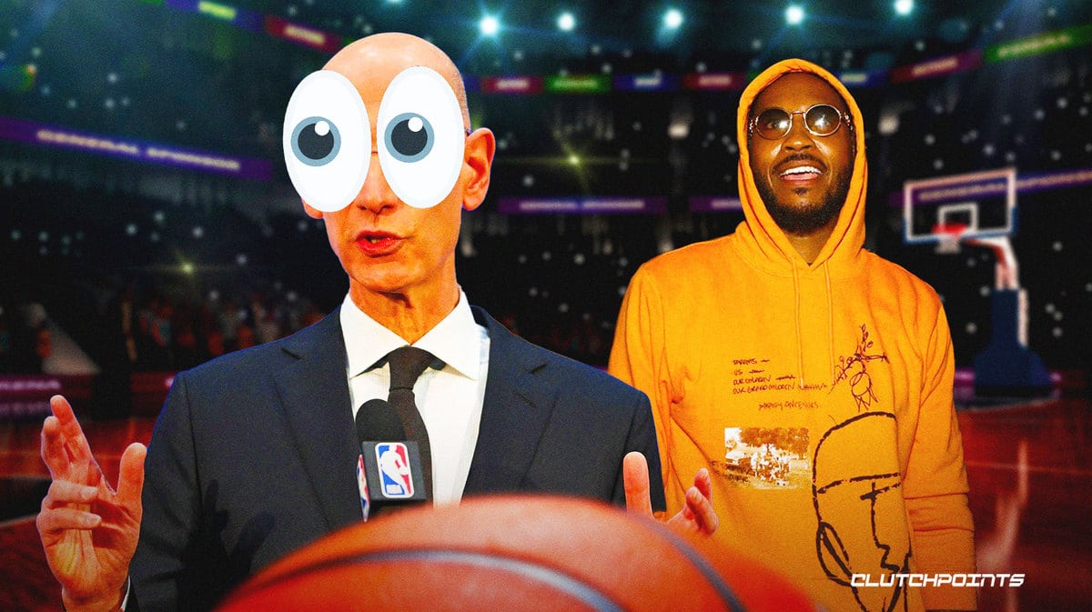 Carmelo Anthony retirement Adam Silver looks forward to seeing him in