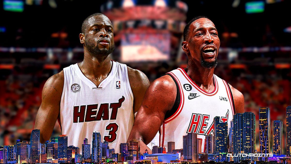 Bam Adebayo, Dwyane Wade, Miami Heat, NBA Playoffs