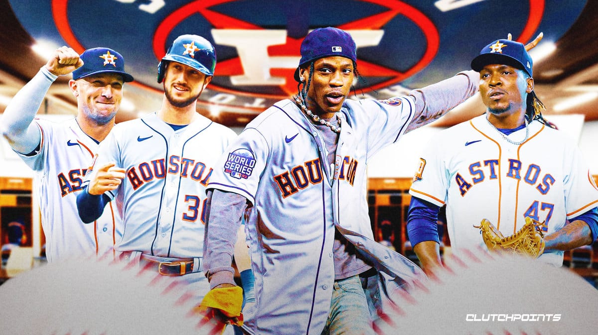 Travis Scott x Houston Astros Baseball Uniform