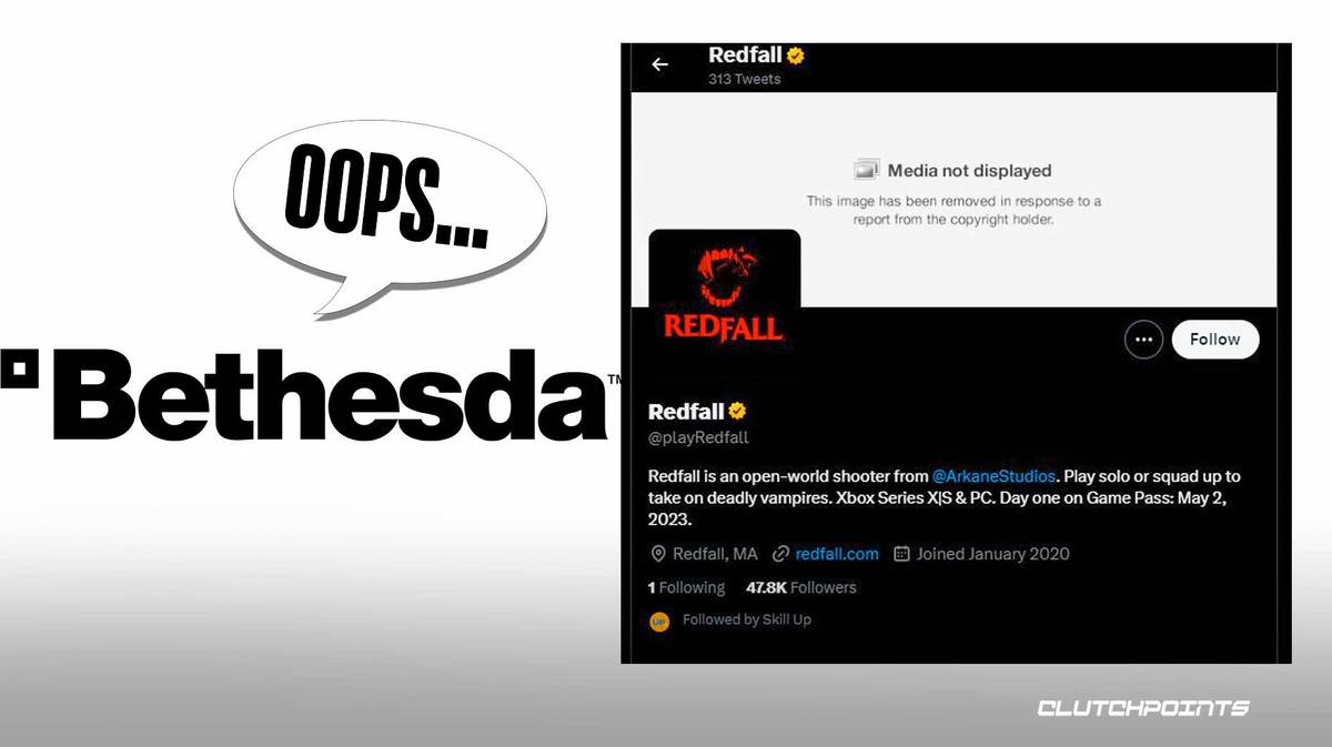 bethesda copyright strike, bethesda copyright strike redfall, bethesda redfall, bethesda, redfall